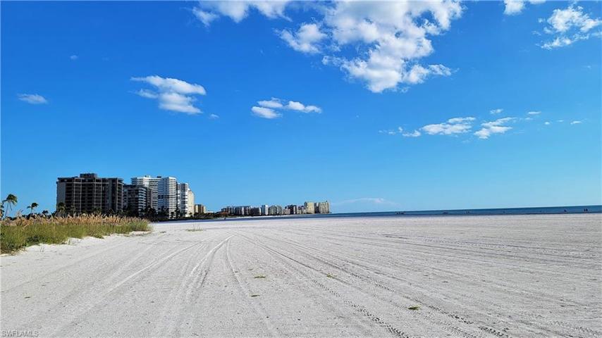 White sandy beach