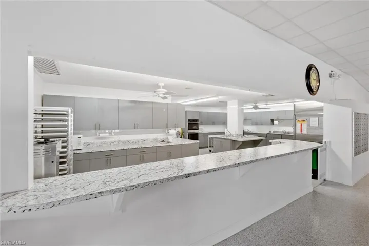 Clubhouse kitchen