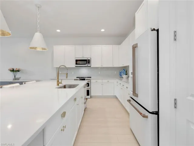 Spacious Kitchen with Oversized Island