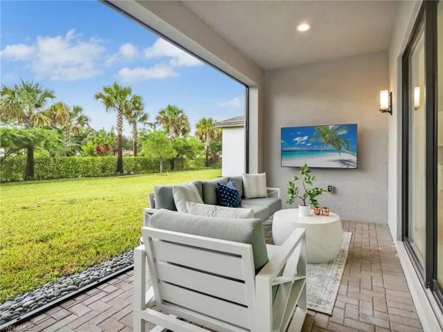 Patio with Private View and Room For A Pool