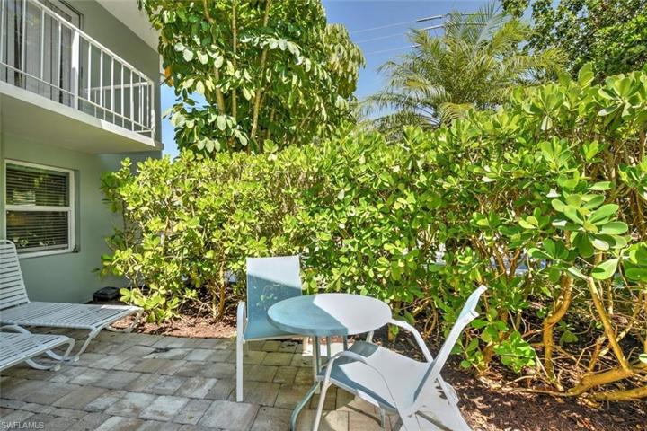 private  patio