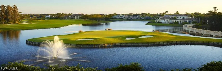 Hole #18 of the Long Mean Golf Course.