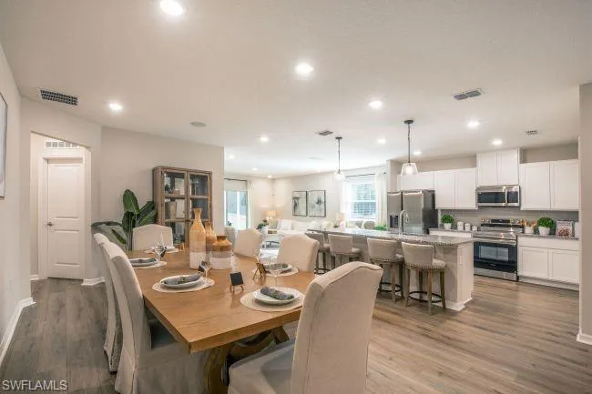Model home - actual features may vary.