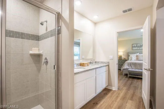 Model home - actual features may vary.