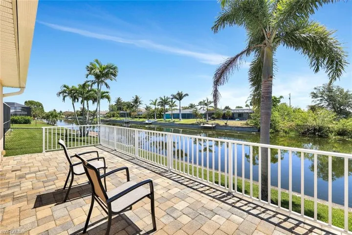 View of patio / terrace featuring a water view