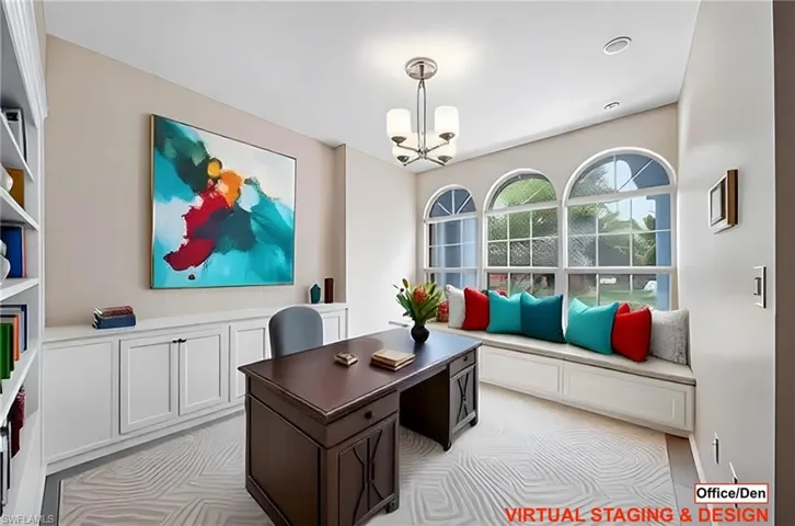 Office Den Staged