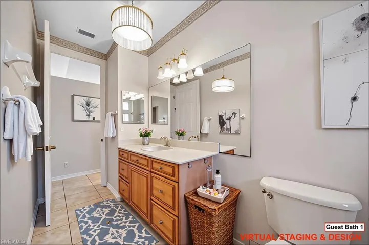 Bathroom 2 Staged