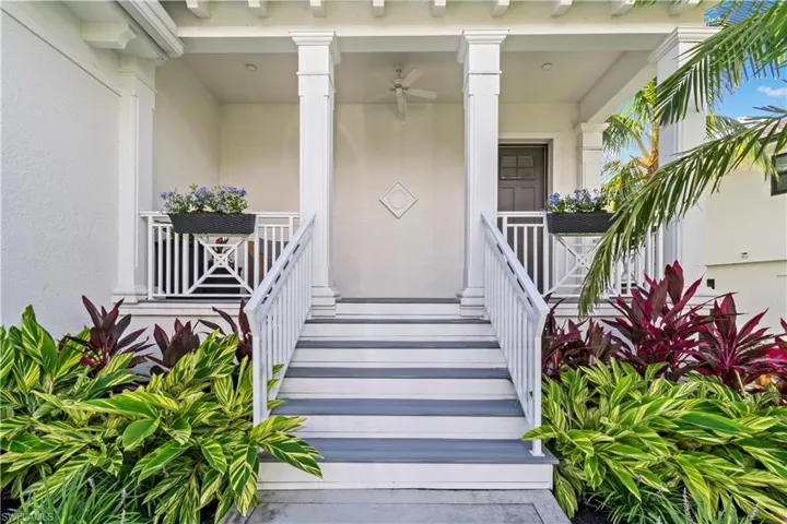 View of exterior entry