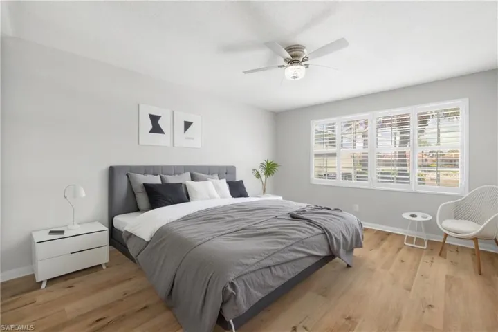 Virtual staging for primary bedroom