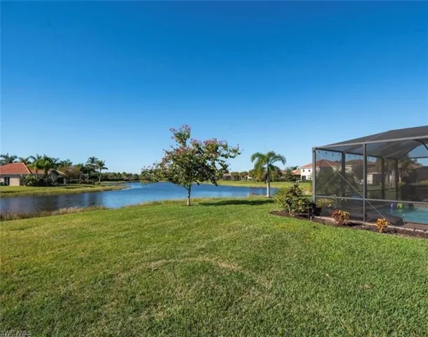 Backyard one of the largest lots