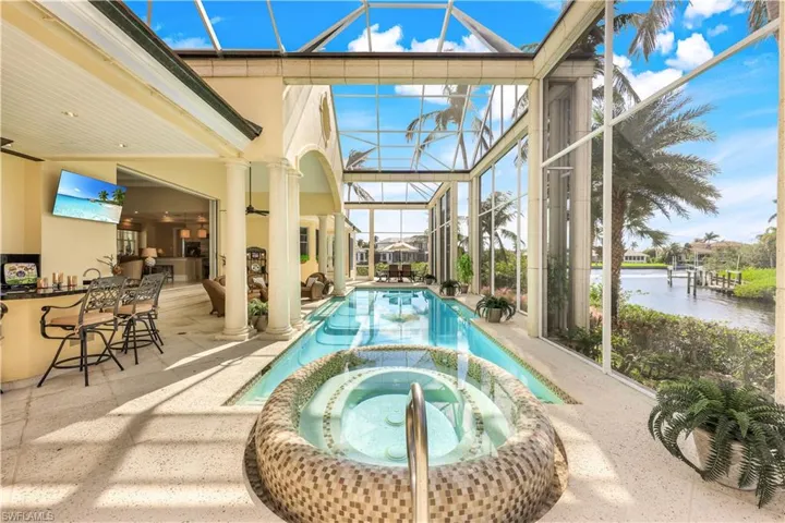The gorgeous pool, spa and bar areas trump the amenities at the most exclusive resort!
