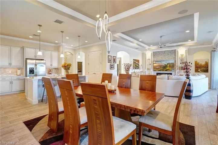 coffered ceilings and crown molding