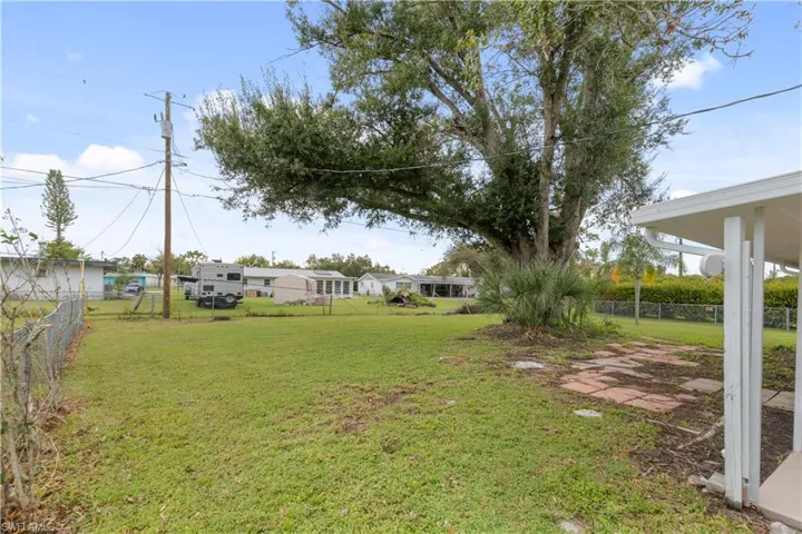 View of yard
