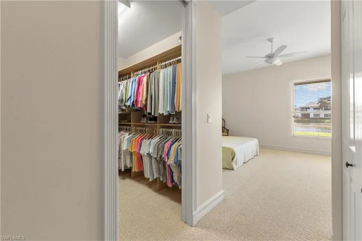 View of closet