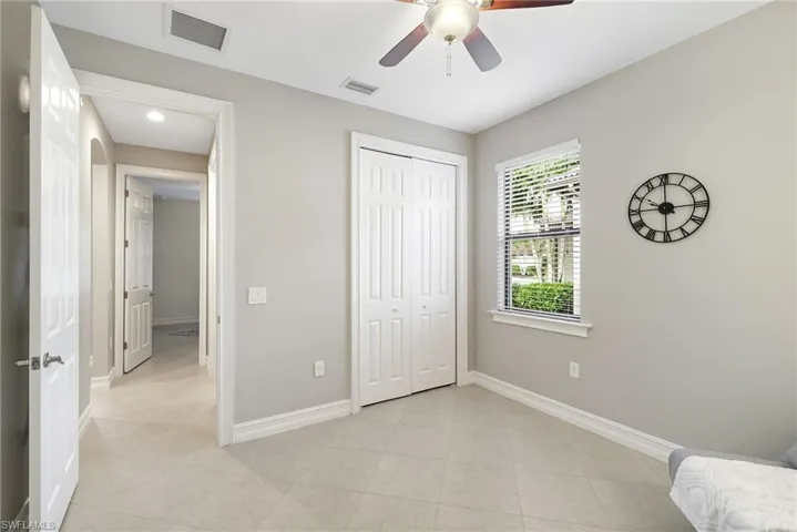 A different view of Bedroom three.