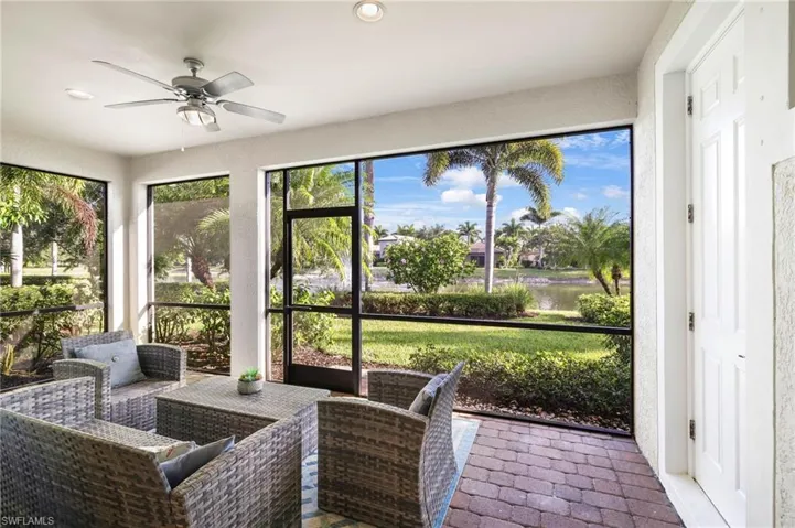 From the lanai enjoy beautiful water views and breathtaking sunrise vistas.