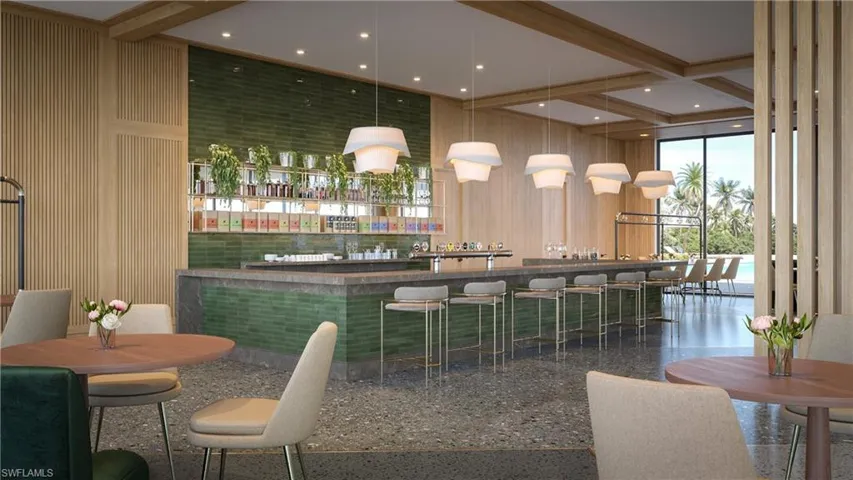 Cafe - All artist’s renderings are proposed concepts shown only for marketing purposes and are based upon current development plans, which are subject to change by the developer, WSR-Colony, LLC, which reserves the right to make changes at its sole discretion, without prior notice or approval of the purchaser.