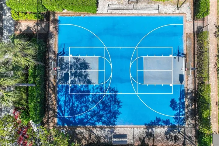 View of sport court