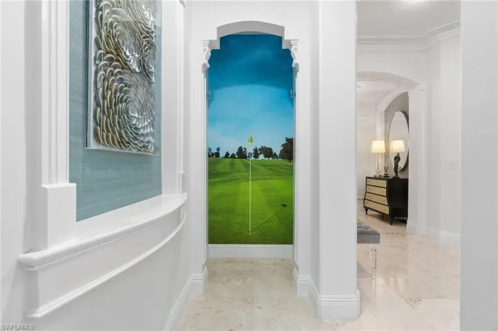 Hallway off the master bedroom.