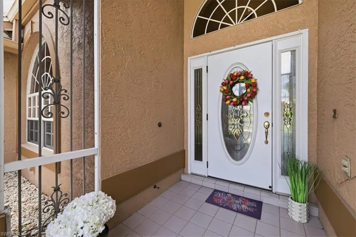 Exterior entry