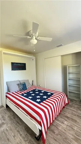 Guest bedroom one with Pull down bed