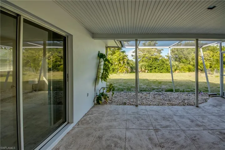 Slider Leads to Primary Bedroom