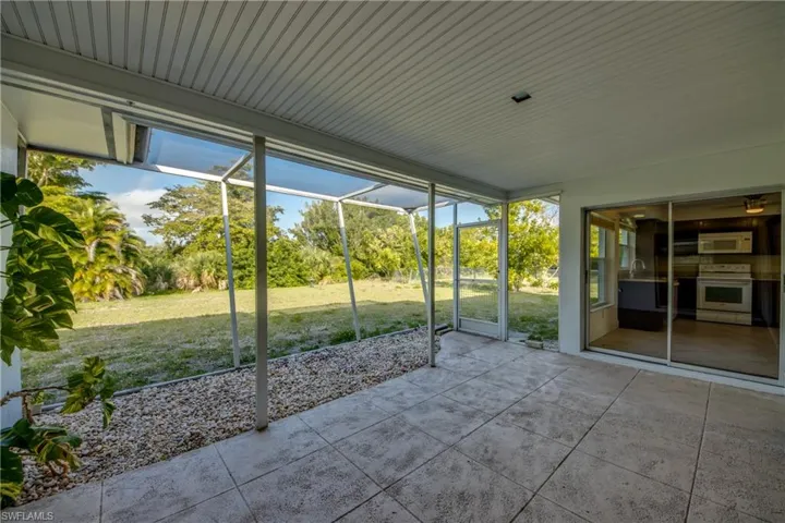 Screened Lanai off Kitchen