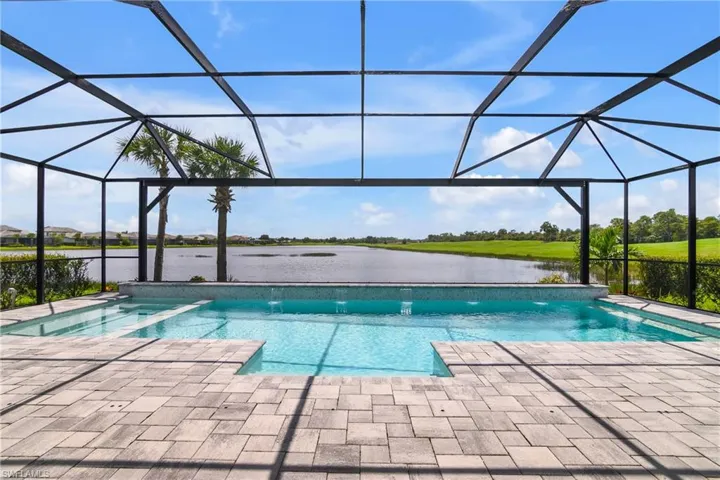 Premium elevated lot with luxury pool and 15 person spa