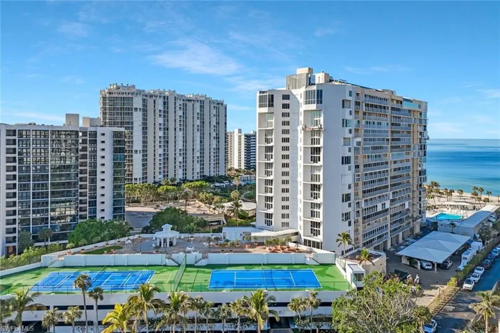 View of Savoy with a water view and beach.