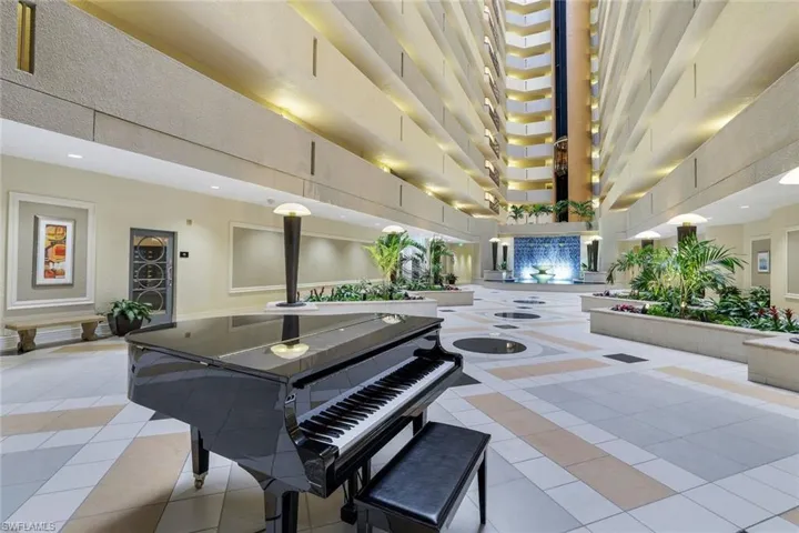 Beautifully remodeled atrium.