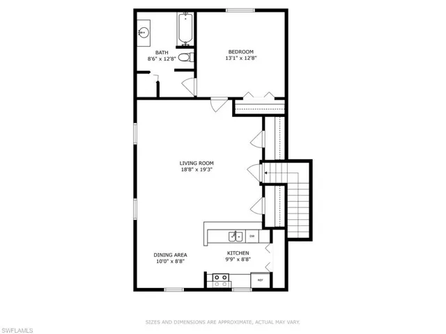 Floor Plan Upstairs Apt