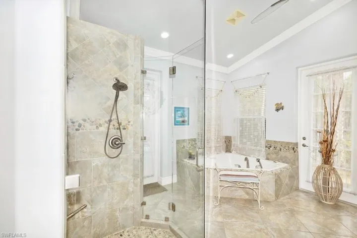 Primary Bathroom has access to pool