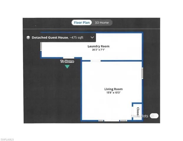 Casita flooplan w sq ft