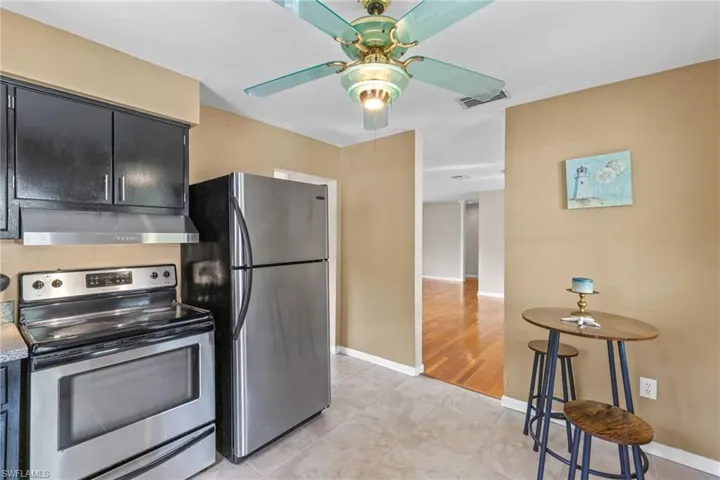 Stainless steel appliances
