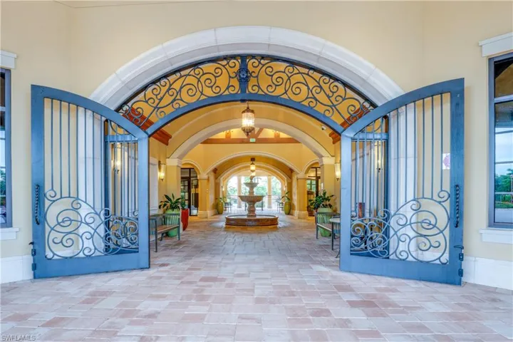 Entrance to property