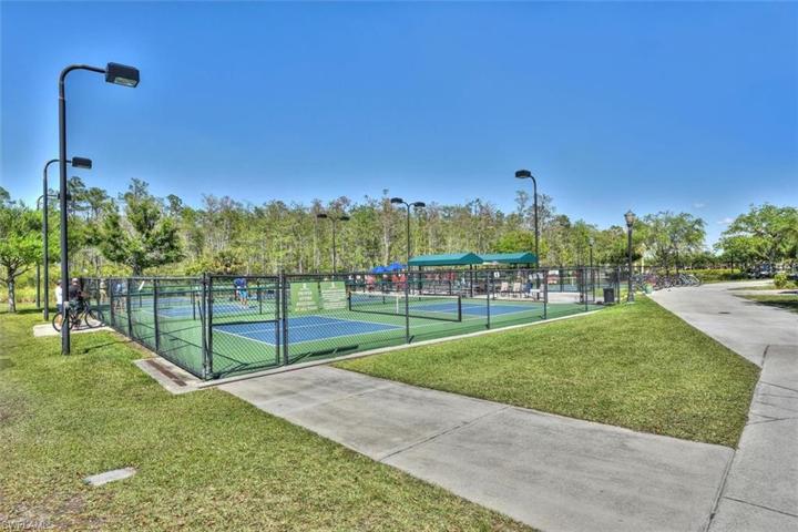 Pickleball courts, there are 12 pickleball courts in Community!