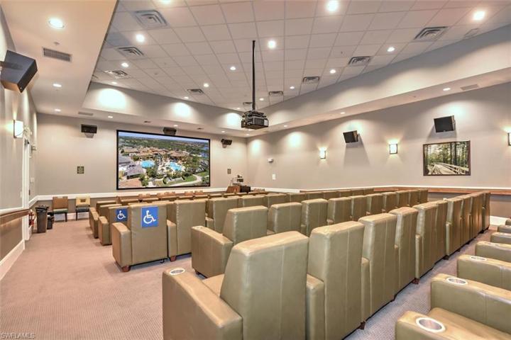 Interior of on-site movie theatre at Town Center!