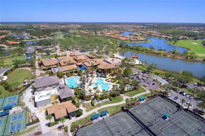 Another aerial of Town Center shows some surrounding Pelican Preserve neighborhoods!