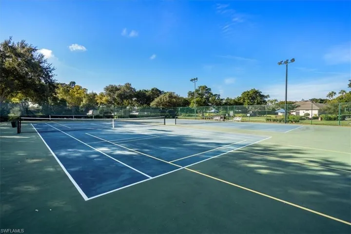View of sport court