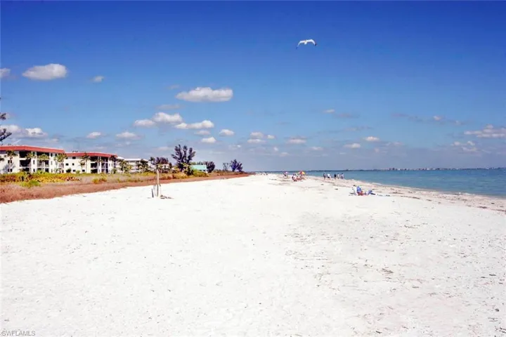 Water view featuring a beach view