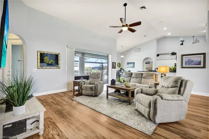 View to Lanai & Kitchen