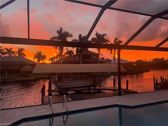 One of many beautiful sunsets.
