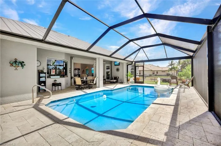 Walk around the whole pool.