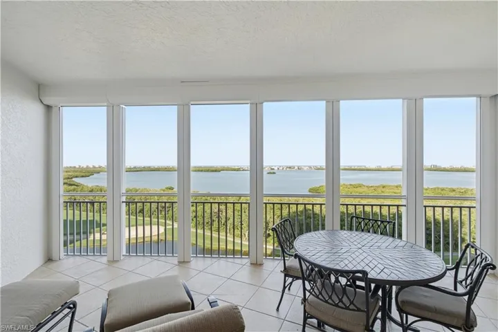 Spacious outdoor retreats.