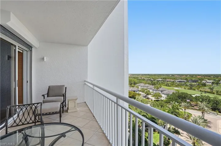 Private open air balcony, just off the guest suite.