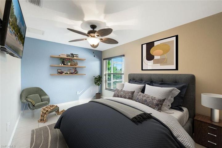 Staged Bedroom