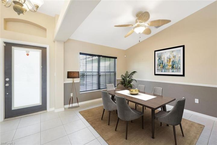 Staged Dining Room