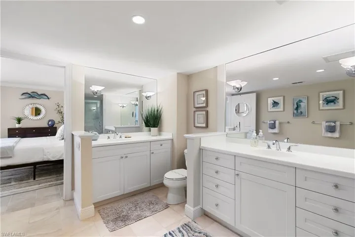 This is a fabulous redesign of the typical primary bath