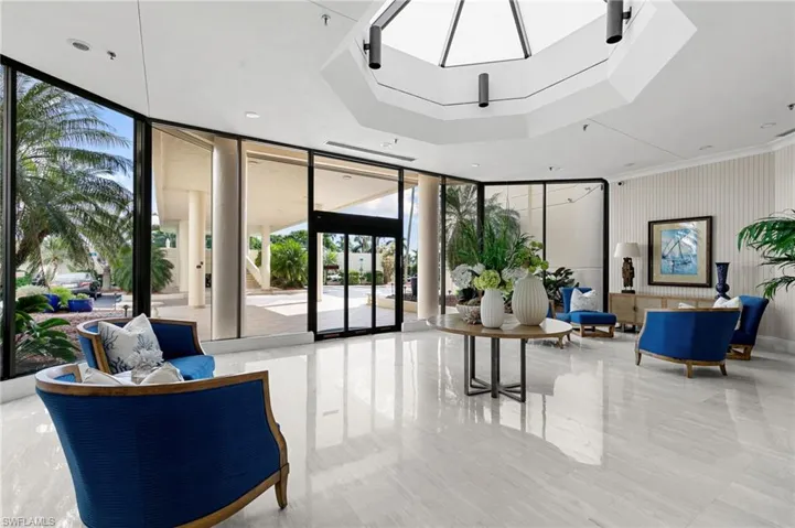 View of community lobby