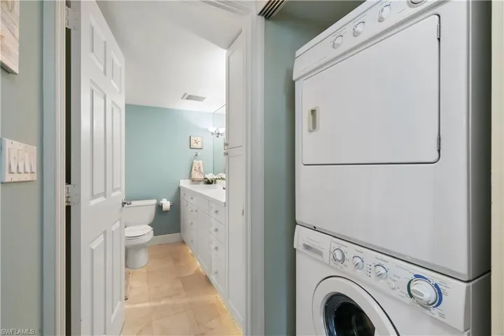Washer and dryer